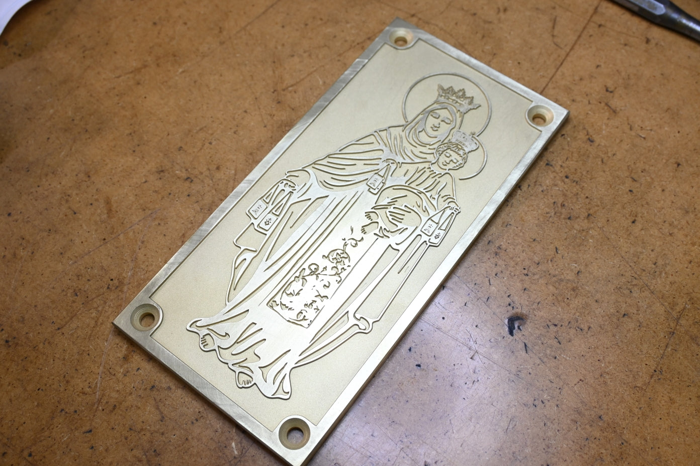 Placa VIRGEN DEL CARMEN
